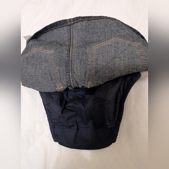 Baby Gap 1969 Denim Blue Jean Mini Skirt Dark Wash Size 18-24 months NWT - Picture 4 of 8